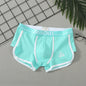 Large Size Men Cotton Underpants Breathable Comfortable Underwear Mid-rise Boxer Shorts Fashion Printed Sexy U Pouch Panties