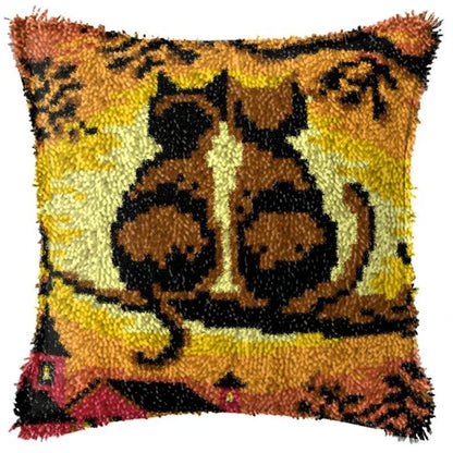 Unicorn Latch Hook Kits Pillow Cover