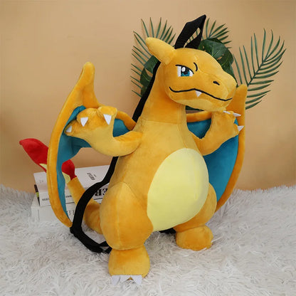 Fire Dragon Plush Backpack
