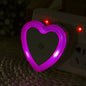 LED Night Lights Heart-shaped  Wireless Sensor EU/US Plug Night Ligh Bedroom Living Room Baby Room Lighting Energy-saving Light