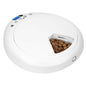 Pet adjustment Intelligent Led electric food dispenser Dog feeder 6 meals Cat automatic timing pet feeder
