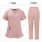 Spandex Scrub Uniform Set - Top & Pants