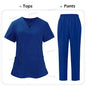 Spandex Scrub Uniform Set - Top & Pants