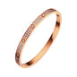 New Design Gold Color Zircon and Cross Nut Nail Bracelet Gold & Bangle