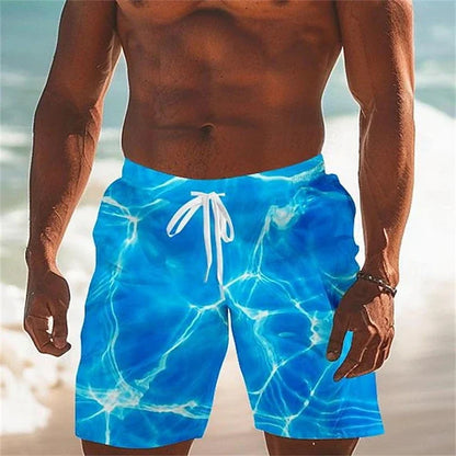 Summer Hawaiian Beach Shorts For Men 3D Printed Coconut Trees Graphic Swimming Trunks Women 2025 New Fashion Board Shorts Pant