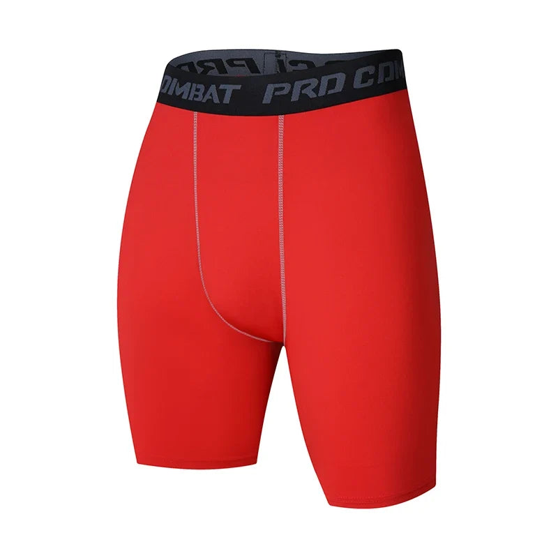 Fitness Sports Shorts For Men Summer Gym Workout Running Cycling Quick Drying Breathable Three-quarter Pants Casual Bottoms