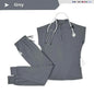 Spandex Stretch Medical Scrub Set Uniform