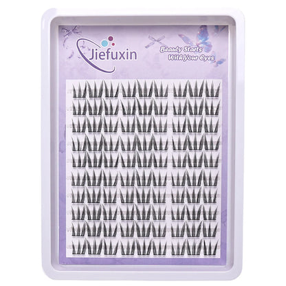 Natural Look DIY Lashes Extension Kit Cute Cat Paw False Eyelashes for Enlarged Eyes Make Up Eyelash Extension
