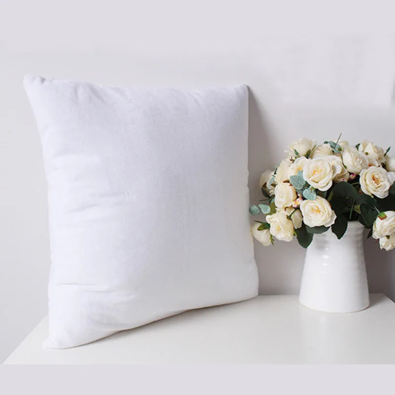 White polyester fabric pillowcase Home bed pillowcase can sublimate pillowcase