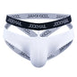 Men Jockstrap Harness Mens Bondage Gay Hombre Stage Nighclubwear Sexy Underwear Thong G String Penis Pouch Ice silk transparent