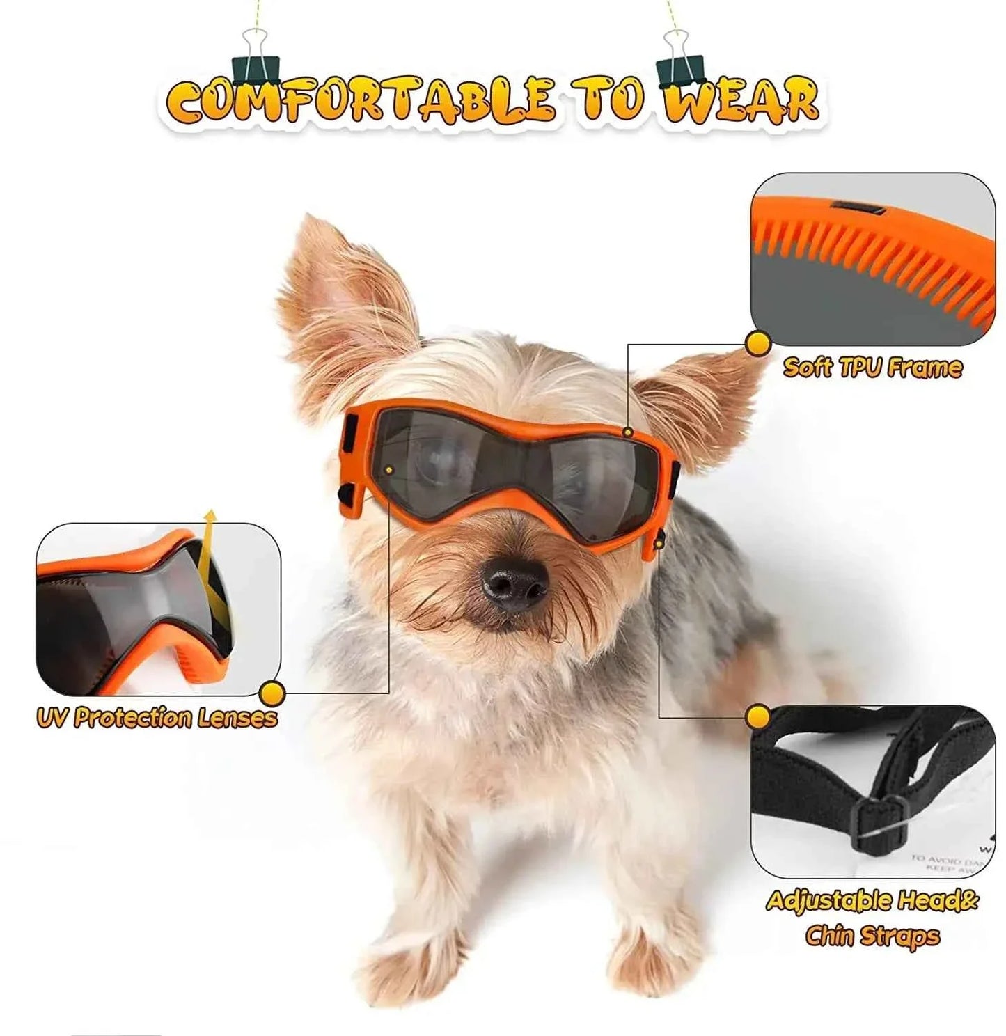 Pet UV Goggles: Cool Eyewear for Dogs & Cats