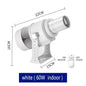 Custom Led HD Gobo Logo Projector Indoor Outdoor Ip67 Waterproof Rotating Advertising Image Projection Light For Floor Wedding