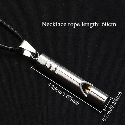 1 pc Whistle Necklace Alloy Loud