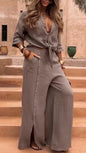 New Fashion Casual Irregular Two-Piece Sets Loose Short-Sleeved