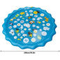 65/100cm Thickened Dog Spray Water Play Mat Cat Playmat Letter Dolphin