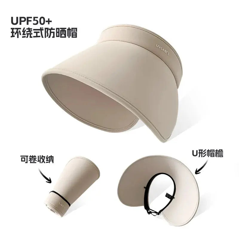 T-Shirts Sexikinis Swim Wide Brim Sun Visor Women's Summer Hat - UV Protection