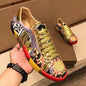 Leather Shoes Men Sneakers Shoes for Men Luxury Designer Mens Loafers Platform Shoes Man