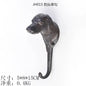 Animal Shape Ironwork Metal Hooks Clothes Hat Key Retro Style Originality Wall Hooks Villa Courtyard Wall Mounted Decorate home