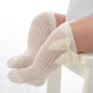 0-36m Baby Girl Socks Toddler Big Bow Cotton Summer Mesh Infant Knee