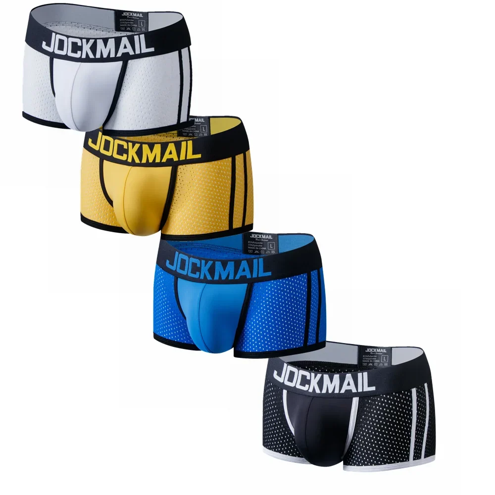 Summer Man Underpants Boxershorts Men Boxers Male Breathable Ice Silk Mesh Quick Drying Underwear Men’s Panties Boxer