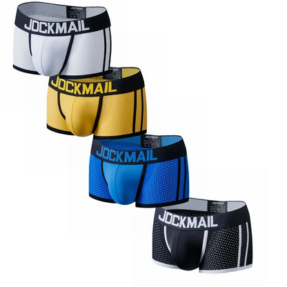 Summer Man Underpants Boxershorts Men Boxers Male Breathable Ice Silk Mesh Quick Drying Underwear Men’s Panties Boxer