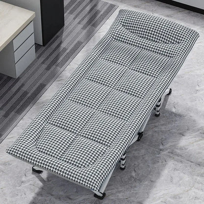 Camping Cot Comfortable with Pad Portable Folding Bed for Sleeping