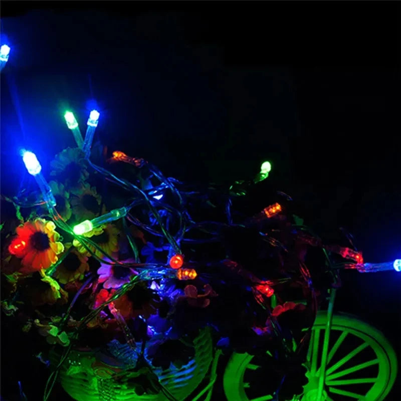 LED String Lights 3*AA Battery Operated Waterproof Fairy LED Christmas Lights For Holiday Party Wedding 20M 10M 5M 2M