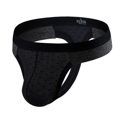 Sexy Breathable Underwear Men Briefs Thongs U convex Pouch Plus Size Underpants Briefs Men's Lingerie Summer Ice Silk Briefs