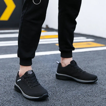 Athletic Shoes for Men Shoes Sneakers Black Shoes Casual Knit Sneakers