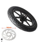 Electric Scooter Bike14 inch Front Wheel 14x2.125 Tyre 140mm/160mm Brake Disc For E-bike Folding Bicycles Motorcycle Accessories