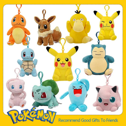 Anime Creature Plush Keychain