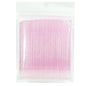 100PCS Micro Swab Applicator Eyelash Cleaning Brush Lash Extension Micro Brushes Cotton Swab Individual Eyelashes Removing Tool
