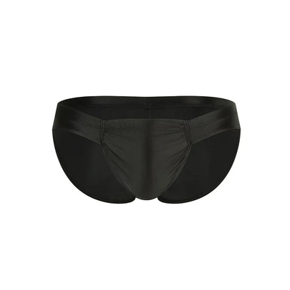 2026 fashion solid color men's three-dimensional triangle breathable sports low waist high elastic tight body F3605