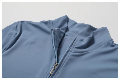 Yoga Jumpsuit Long Sleeved Zipper Rompers