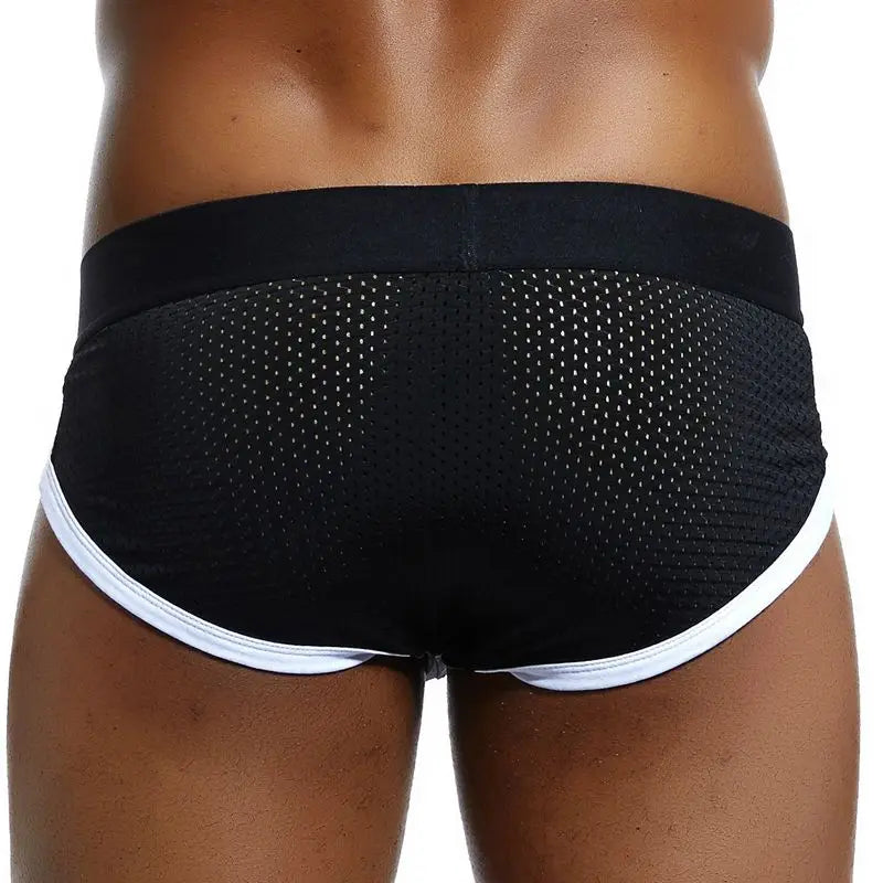 U Convex Sexy Man's Underwear Briefs Underpants Comfortable Men's Briefs Bikini Gay Underwear Men's Briefs Nylon Ice Silk JM311