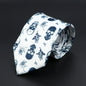 New Design Novelty Mens Ties Soft Skinny Necktie Lips Skull Fish Hamburger Patten Print Ties For Men Wedding Party Accessories