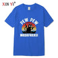 Summer Casual Men's High Quality T-shirt 100% Cotton Cool Funny Cat Printed T-shirt Casual O-neck Loose for Men T Shirt Tees Top