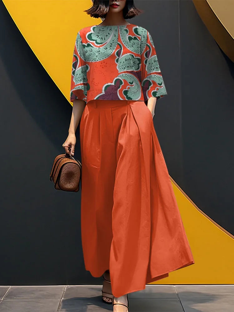 Zanzea Summer Trousers Suit Women 2PCS Outfit Stylish Work Matching