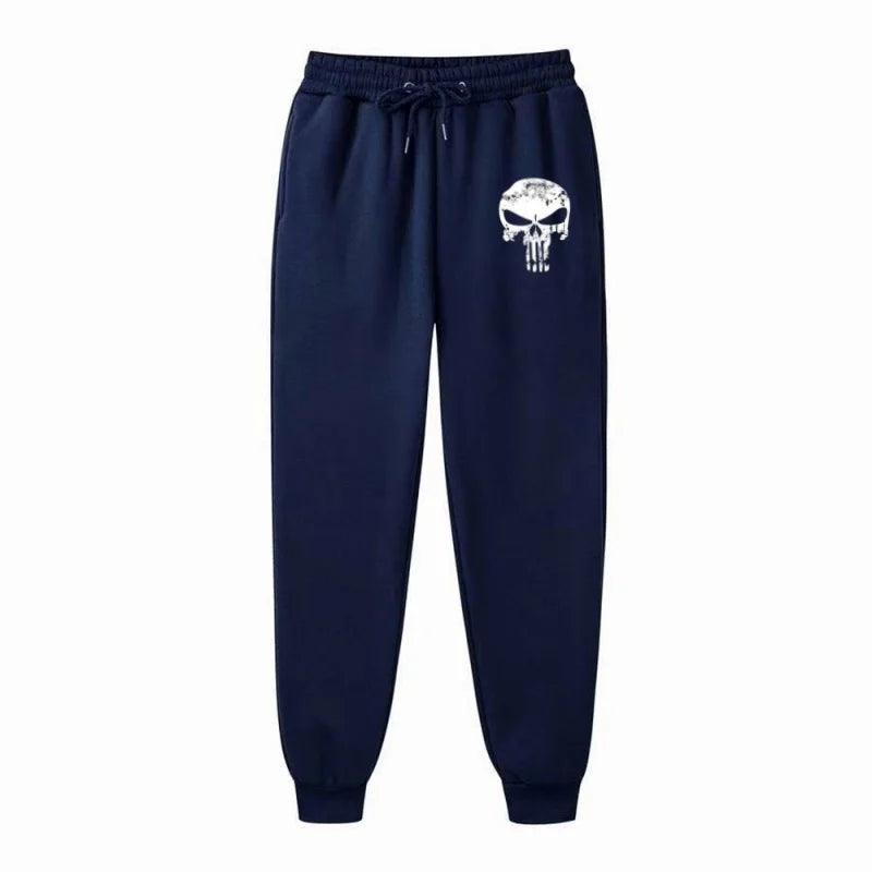 Men's Premium Cotton Gym Pants - Elastic Waist