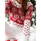 Women's Sweater Christmas Snowflake Knit