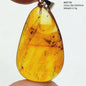 Natural Amber Pendant From Baltic Flower Yellow Amber Water Drop Women Men Jewelry Reiki Stone Women Men AAAAAAA