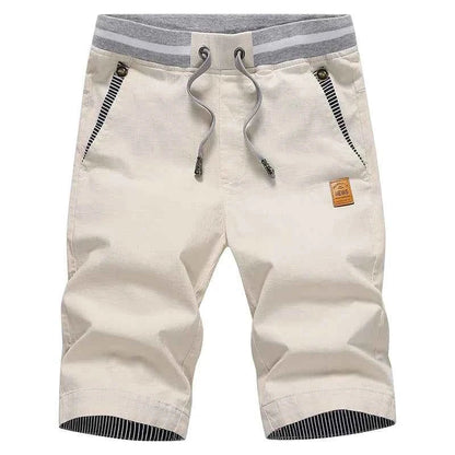 Men's Cotton Linen Casual Summer Shorts 4XL