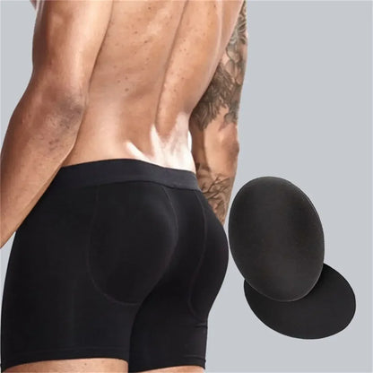JOCKMAIL Men Underwear Sexy Butt Lifter Enlarge Pad Underpants Removable Pad Boxer Butt-Enhancing Trunk Shorts Male Panties