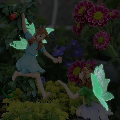 Outdoor Resin Flower Fairy Statue, Flower Pot Decoration, Home Outdoor Garden, Valentine's Day Gift, Garden Enthusiast Gift