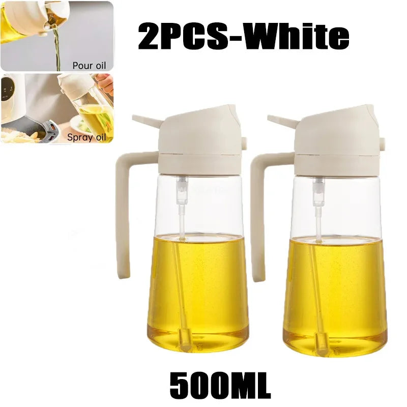 2in1 Kitchen Spray Oil Dispenser Oil Sprayer Polisher or Only Brush
