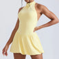 Ningyu High Neck Quick-Dry Tennis Golf Dress