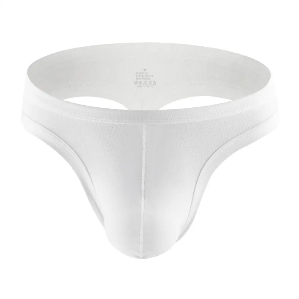 Men's Underwear Breathable T-Back Sexy Thongs G-String Big Penis Pouch Thong Panties Male Lingerie Underpants Briefs
