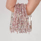 5pcs Fashion Colorful Acrylic Crystal Rhinestone Elastic Bracelet for