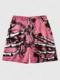 Men's Hawaiian 3D Cartoon Y2K Pattern Beach Shorts Quick Dry Outdoor Leisure Sports Shorts Fashion Men's Shorts