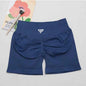 Seamless Silicone Printed Yoga Shorts